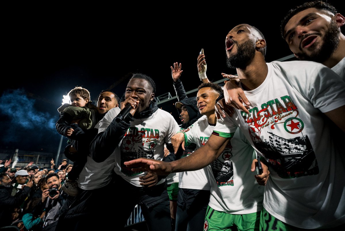 RedStarFC's tweet photo. Good morning Ligue 2 ! #LeRedStarEnLigue2  #LaLigue2àBauer

📸 1,2,3 by Samir Rouan &amp; 4 @YanisGBA https://t.co/s4MYqX990Q
