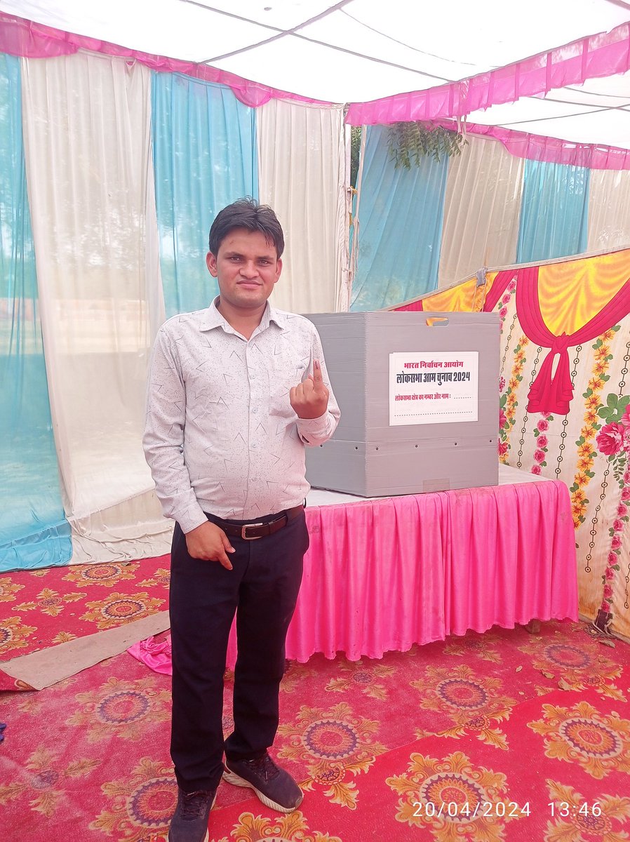 Vote is first for healthy and prosperous Democracy.