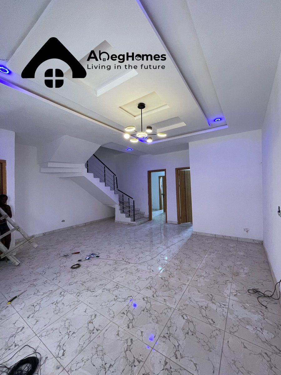 abeghomes's tweet photo. 📌📌📌 BRAND NEW 4 BEDROOM TERRACE DUPLEX 
 FOR SALE  
‼️‼️‼️
📍LOCATION: VGC EXTENSION 
📌PRICE: N85M
📌TITLE : Governor Consent
📌Building Approval
 #olamide https://t.co/0KelBbjqQv