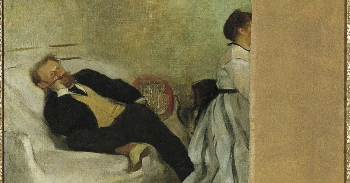 Degas-Manet : une toile lacérée, un double-menton et un clash #LesOdyssées raconte l'impressionnisme ➡️ l.franceinter.fr/Zet cc @laurettegb @MuseeOrsay @MuseeOrangerie