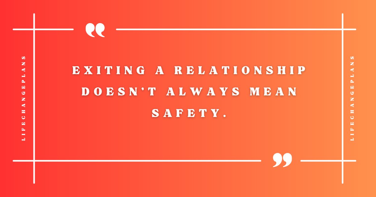 🚨 Attention, ladies! Did you know that post-separation abuse is a real and concerning issue?  It's crucial to recognise the signs and seek support if you're experiencing any form of abuse after leaving. You're not alone, and help is available. #BreakTheSilence #StaySafe