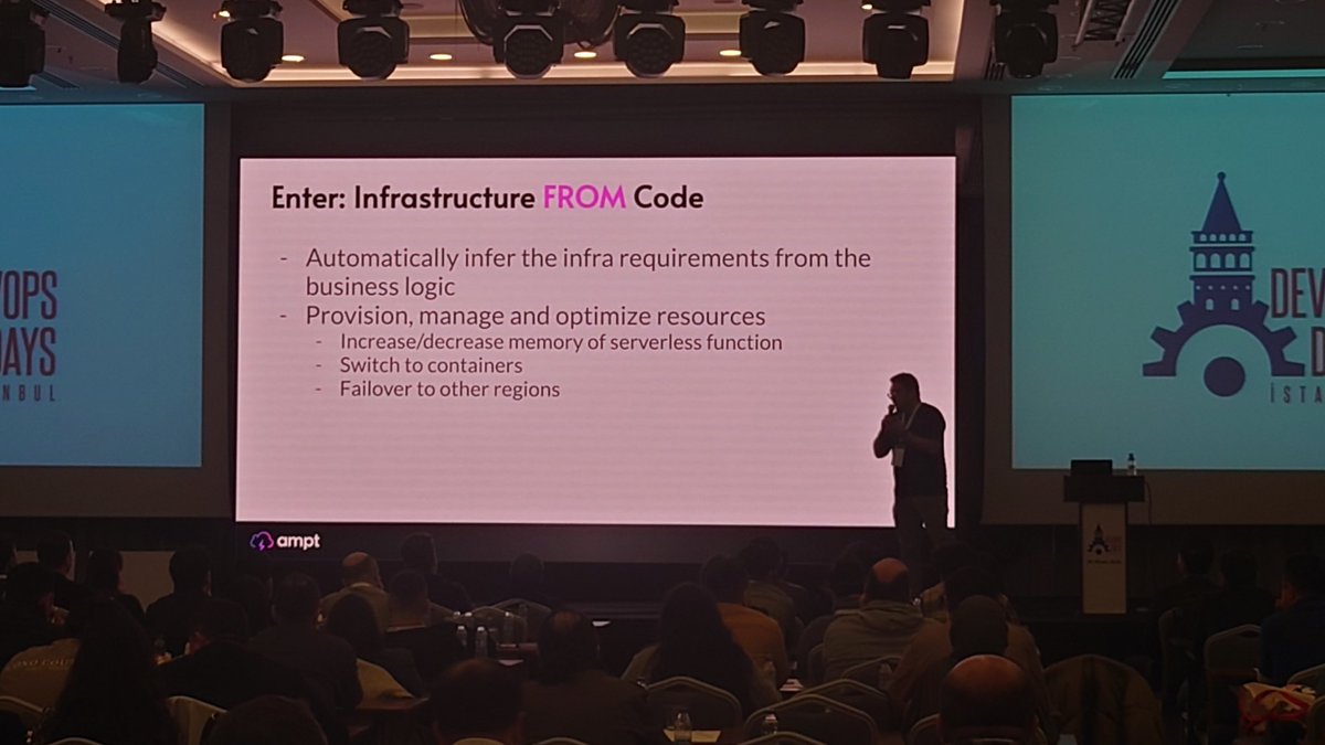 Derya (Dorian) Sezen (@deryadorian) on Twitter photo IaC(Infrastructure as code) vs IfC(Infrastructure from code) by <a href="/emrahsamdan/">Emrah Samdan</a> #devopsdaysist
<a href="/devopsdaysist/">DevOpsDays Istanbul</a> IaC(Infrastructure as code) vs IfC(Infrastructure from code) by <a href="/emrahsamdan/">Emrah Samdan</a> #devopsdaysist
<a href="/devopsdaysist/">DevOpsDays Istanbul</a>