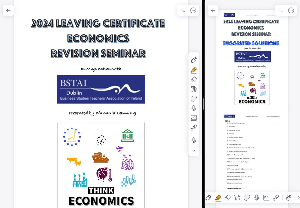 @bstaidublin @UCDQuinnSchool Getting ready for this afternoon’s session #lceconomics