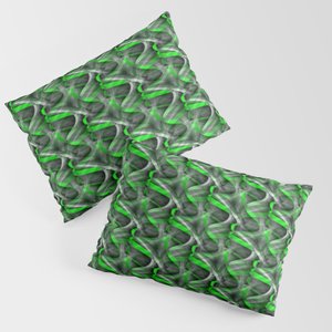 Eighties Lime Green On Grey Abstract Curve Repeat Pattern #BlackoutCurtain #taiche #Society6 #eightiesretro #pattern #eightiesfashion #eighties #pillows #crisscrossing #lines #intersectinglines #linepattern #overlappinglines #homedecor society6.com/product/eighti…