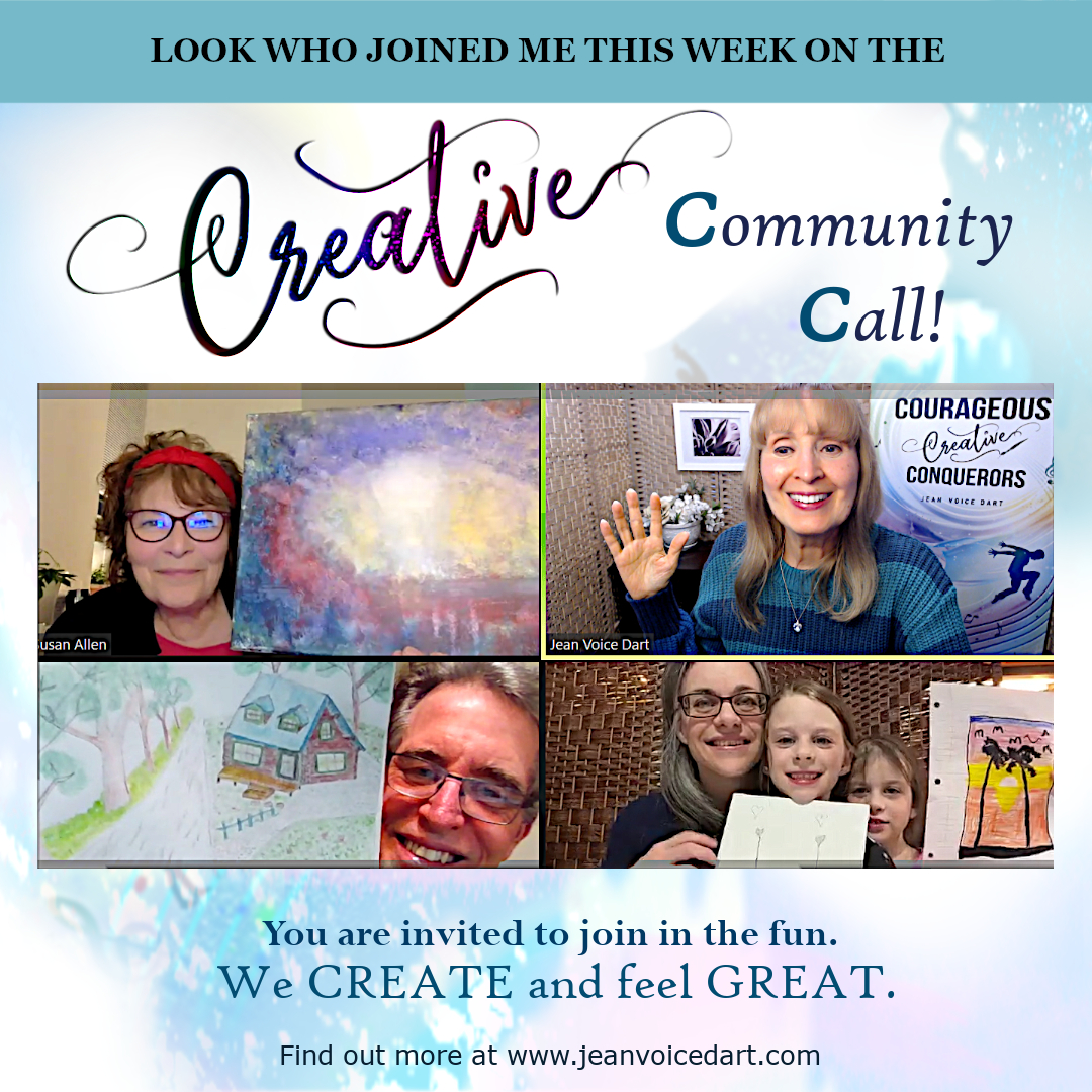 Thank you to everyone who joined me Saturday, 4/16/24, at the 'Creative Community Call.' We shared an acrylic painting, a graphic art illustration, a colored-pencil drawing, and several color drawings.  🌹❤️ #creative #community #artshare #shareandsupport #creativecommunity