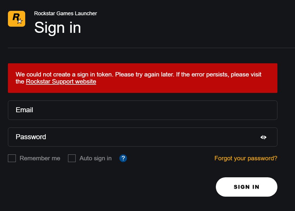 dasSolutionWz's tweet photo. @RockstarSupport Having trouble signing in on PC to play GTA Online. Are you services down? https://t.co/IkKtC2JcoR