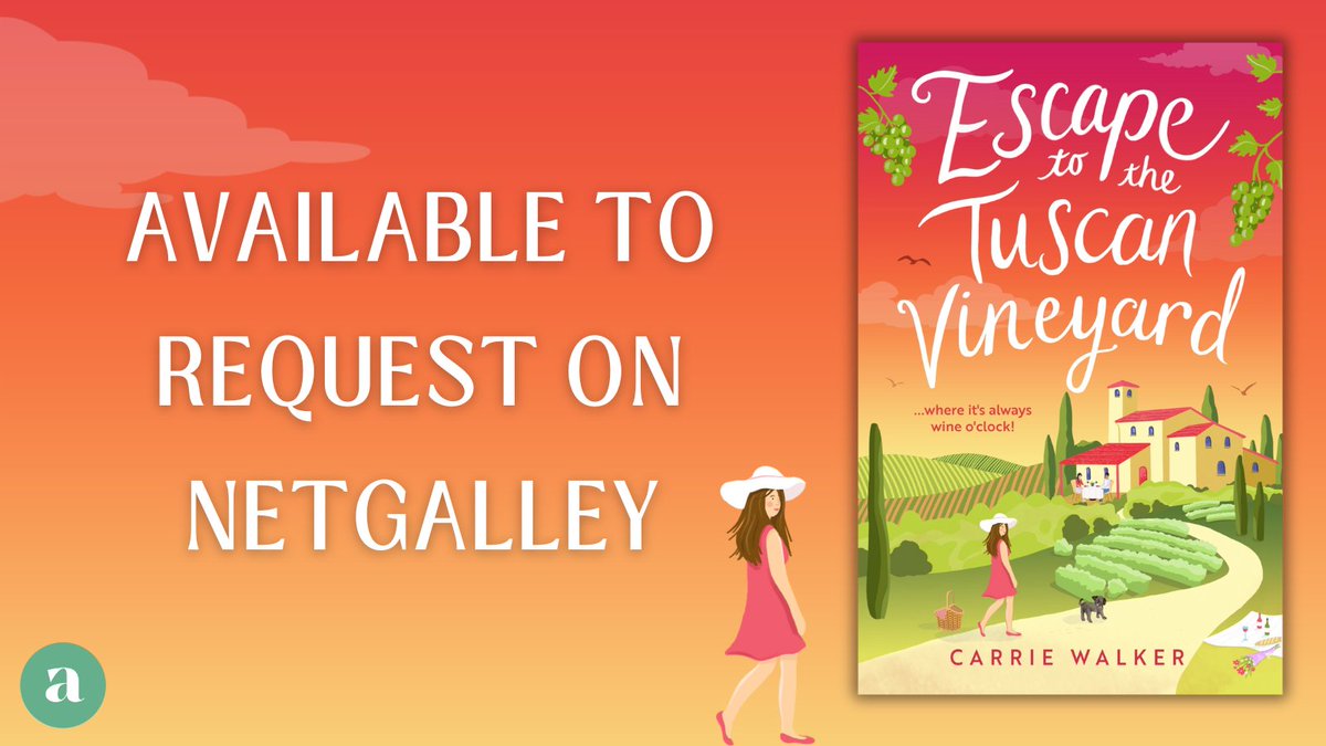 #EscapeToTheTuscanVineyard by @carriewauthor is now available to request on NetGalley 🍷 Pack your bags and uncork the laughter in this delightful romantic escapade! bit.ly/3TqXfZ8