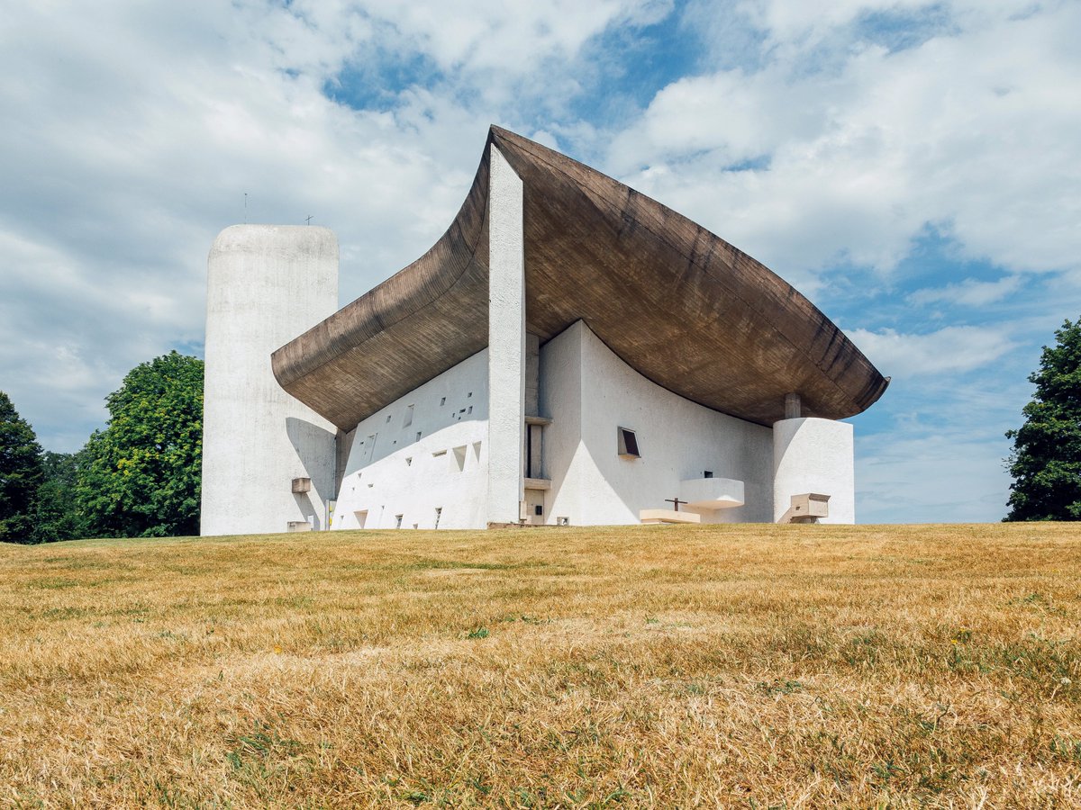 Le Corbusier. Capilla de Notre Dame du Haut (Ronchamp, Francia; 1950-1955) #unedificioaldia 525