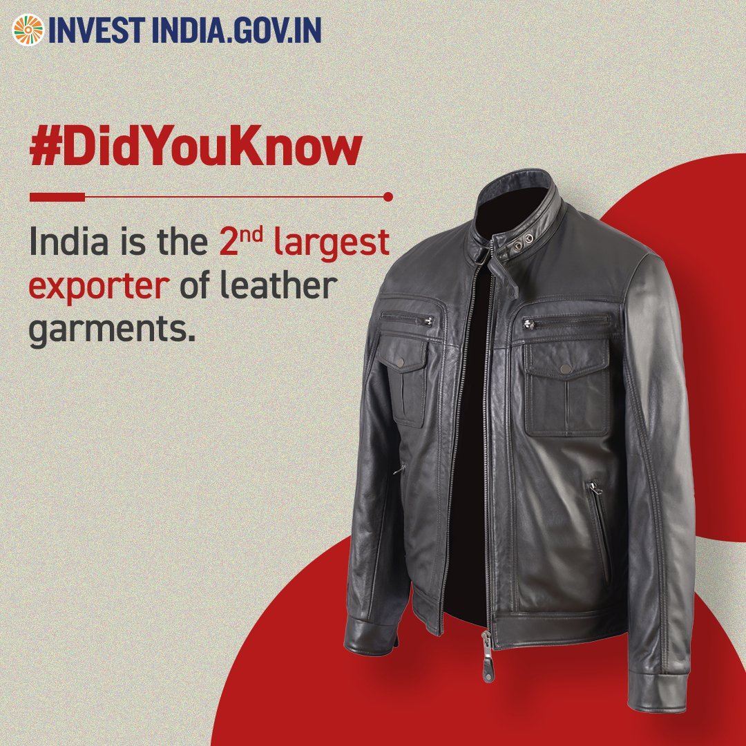 #NewIndia's leather industry employs over 4 Million individuals, fulfilling the global demand for quality leather products. Know more: bit.ly/II-Leather #InvestInIndia #InvestIndia #Leather #LeatherIndustry #Employment #DidYouKnow