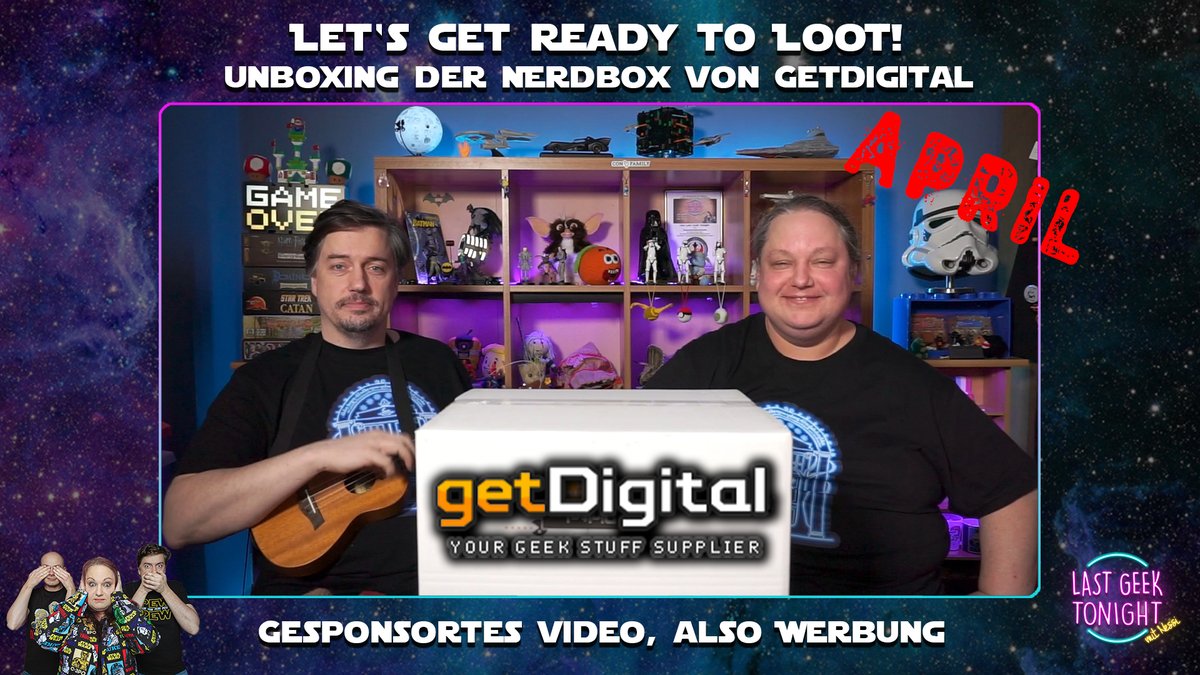 LastGeekNessi's tweet photo. Let‘s get ready to #LOOT!
Die April-#Lootbox von @getDigital_de ist da und wird standesgemäß begutachtet:
--> https://t.co/4Ghhdbt50w
Finden wir gemeinsam raus, was drin ist, viel Spaß!
PS: Rabattcode in der Videobeschreibung!
#ad #werbung #getdigital #unboxing https://t.co/Qh8h6kuEYI