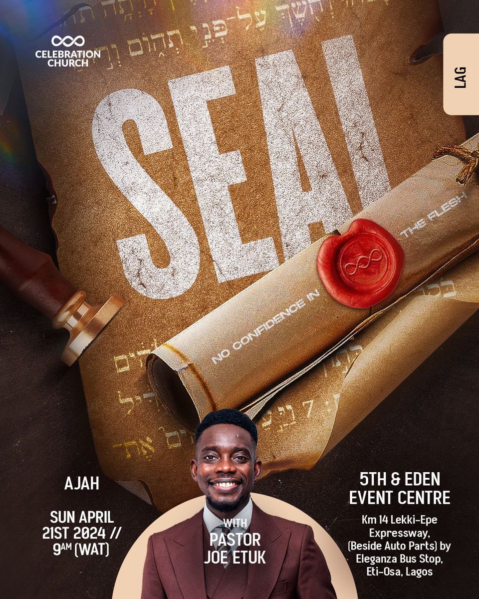 One of the hallmarks of the Christian faith is the assurance of salvation.

This Sunday, we are examining the topic - Sealed: No confidence in the flesh.

Join us as we learn about the guarantee we have in the finished works of Christ. 

#cciglobal #seal #landmarks