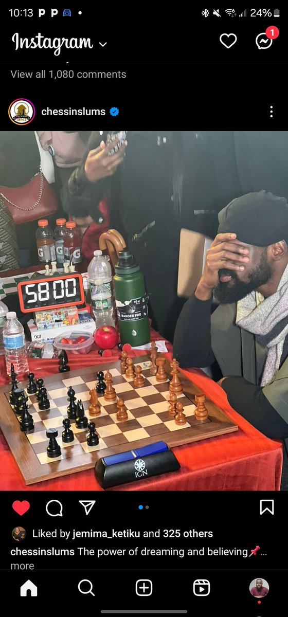 Eminent_Yuusuf's tweet photo. The 58th hour mark was such a remarkable one. The feeling, the joy ๐ We did the unthinkable.
@Tunde_OD
@chessinslums
@thegiftofchess
#chessathon
#TundeChessMarathon
#Tunde58hoursofChess https://t.co/Dz1cjTrvyn