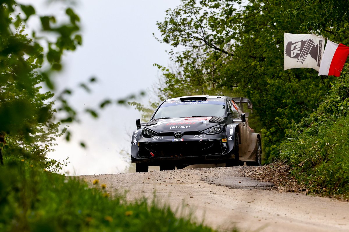 We've completed the first loop of four stages in Croatia this morning. It's been another challenging day so far but we remain sixth overall and we're looking forward to o a repeat of the stages this afternoon.