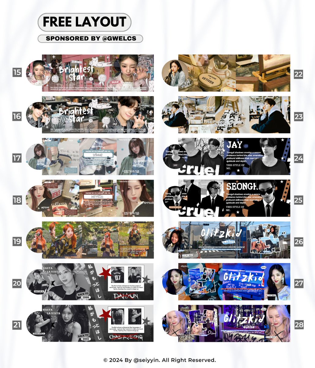 📢 . . .  a retweet will be appreciated!! 

haloo, aku bawa FREE LAYOUT yg sudah di sponsori oleh kak [<a href="/gwelcs/">𝔇eff.</a>] untuk merayakan ulang tahun Park Jongseong Enhypen ♡ cek rules di bawah 🍄 happy birthday Jay! 🎈🎊❤️‍🔥

📅 : Sabtu, 20 April 2024
⏰️ : 19.15 WIB

#zonauang