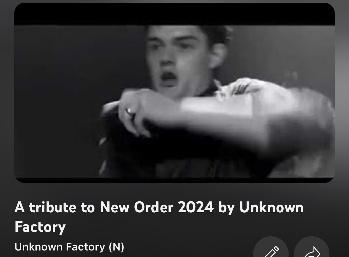 Hey - more Thank 10.000 plays on YT on This tribute COLLECTION in 4 weeks! A tribute to New Order 2024 by Unknown Factory youtube.com/playlist?list=… #darkwave #newwave #postpunk #goth #joydivision #neworder @fabrizio_lusso @e_stassyns @samlmm @bertorrico @yoginsandan