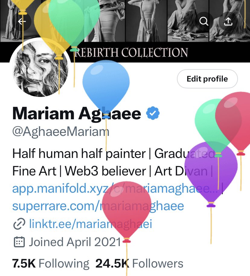 I’m a 420 girl. 😁🥳🤪
I joined Twitter and joined NFT space exactly on my birthday 2021, 
so today is the anniversary of my NFT & X membership as well. I’m very happy to have all of you in my life & appreciate all for sending me love and magical wishes to me yesterday.
This year