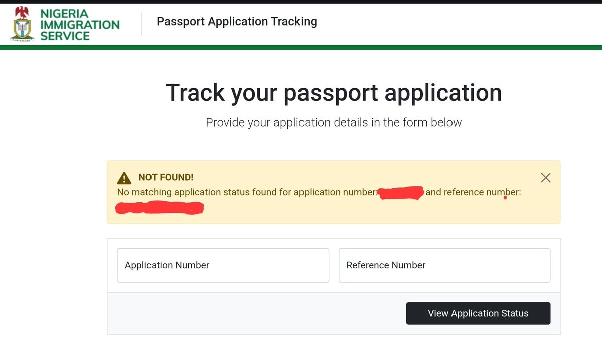 Officiallyjakes's tweet photo. ..as of today, I am greeted with this(image attached) on the tracking portal. Its unclear who to contact for issues like this on the portal, hence my gentle call out here. @BTOofficial

+++adding @nigimmigration &amp; @Oreoluwanimisha for visibility. https://t.co/qqErlj8buH