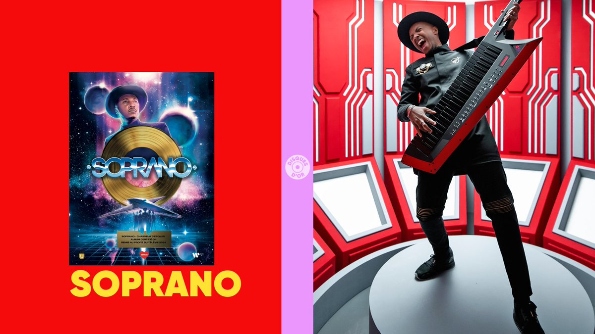 Le disque d’or de l’album « Chasseur d’étoiles » de <a href="/Sopranopsy4/">Soprano</a> adjugé à 40.000 € au profit du @televie