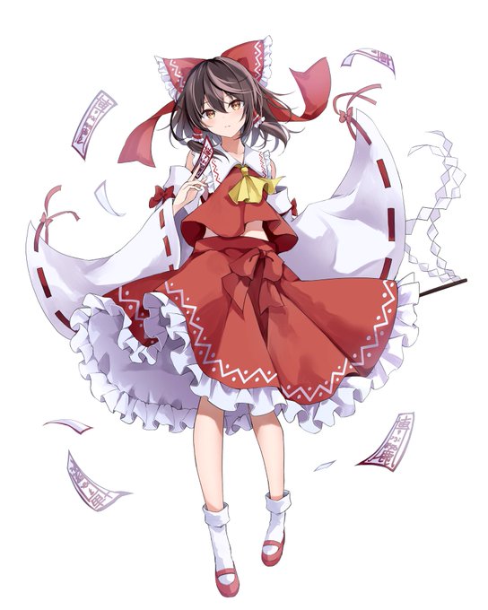 「改造巫女服 赤いスカート」のTwitter画像/イラスト(新着)