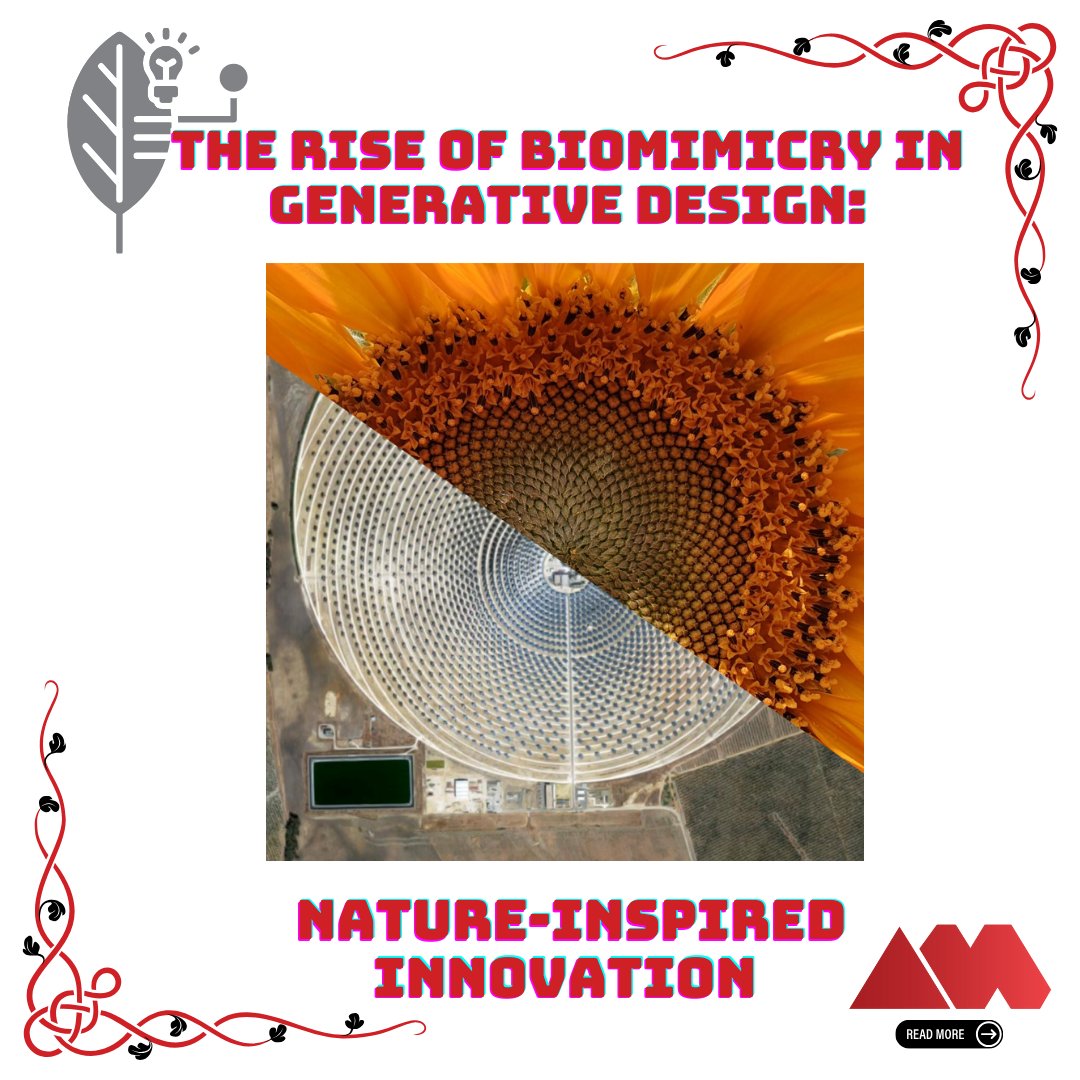 Unlocking nature's design secrets: Dive into the fascinating world of Biomimicry in Generative Design. 🌿✨ 👉 🔗 For more details visit: zurl.co/g0iA #AI #GenerativeAI #Biomimicry #Innovation