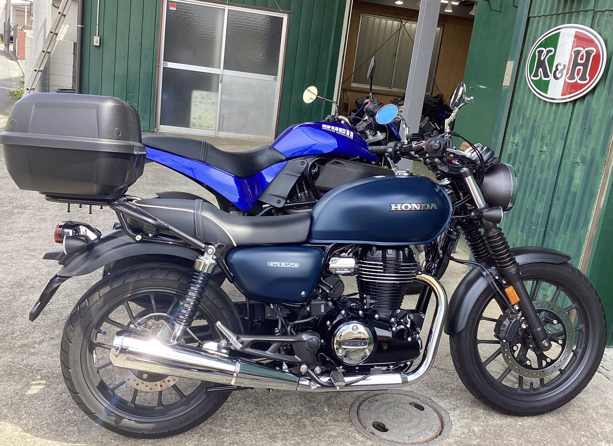 GSX250E　GSX400Eザリ純正シートレール GSX250E GSX400Eザリ純正シートレール - メルカリ