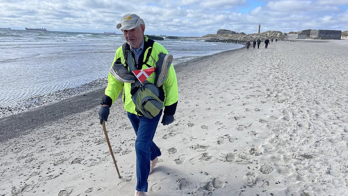 85-årig fødselar har gået 250 kilometer til Skagen nyheder.tv2.dk/samfund/2024-0…