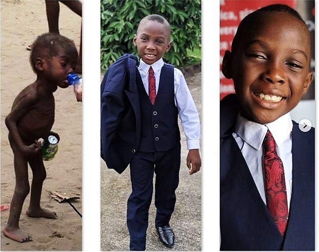 AfricanHub_'s tweet photo. Remember the small, starved boy from 2016? 

This is him five years later

Your comments on this ... https://t.co/TKQzpxpygE