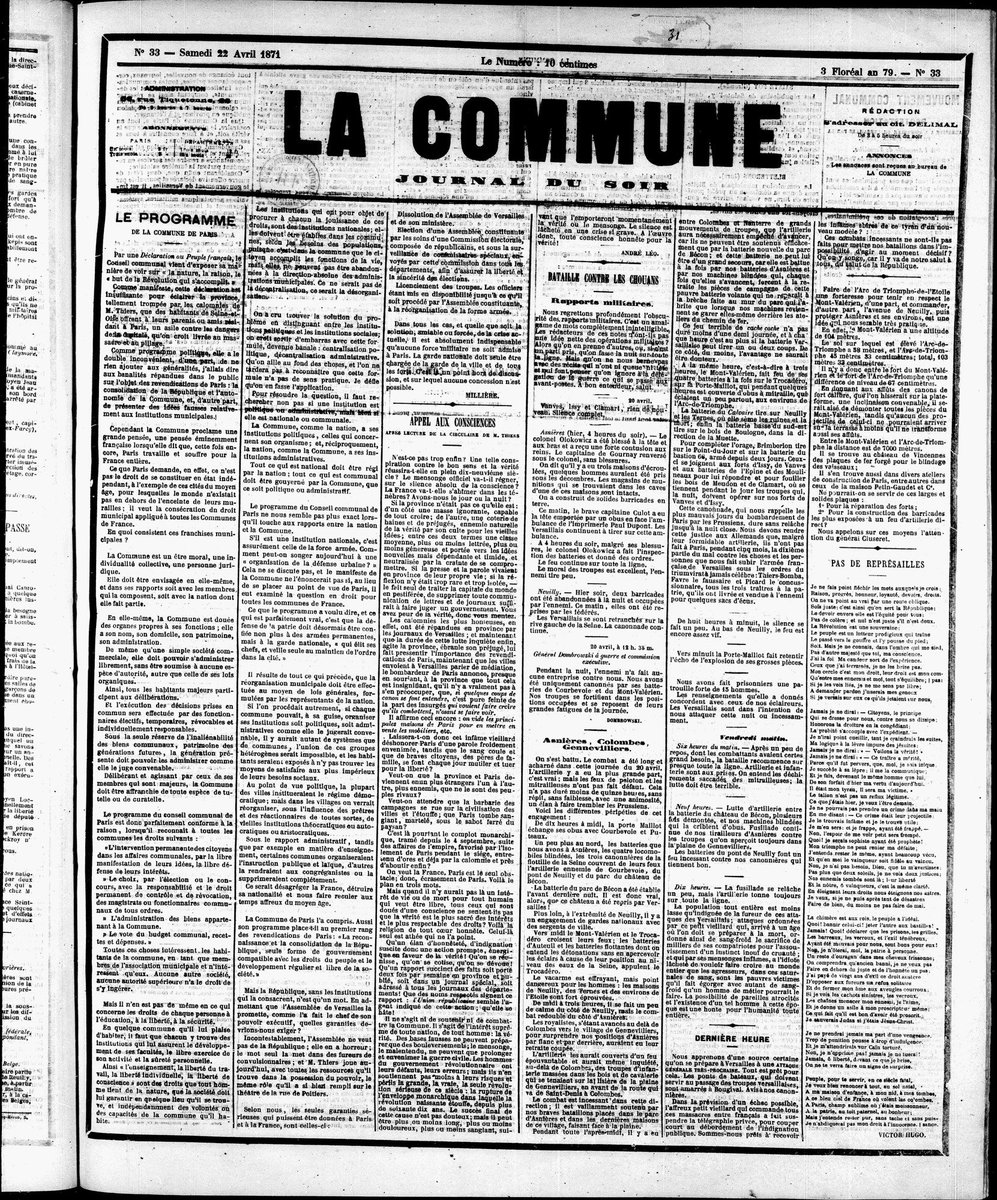 Episode n°12 du podcast 'Liberté de la presse' des @amisdelacommune ➡️ podcasters.spotify.com/pod/show/amies… Qui était Jean-Baptiste Millière ? ➡️instagram.com/p/C5-oEUlNDru/… #libertédelapresse #Commune1871 #LaCommuneNestPasMorte