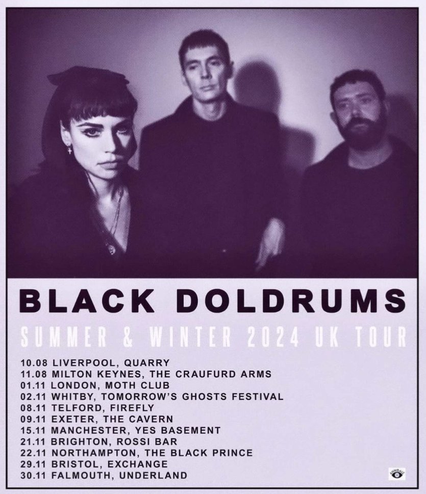 On the road 🛣️ @BlackDoldrums have announced their summer 🌞 and winter ❄️ dates New songs in the set list ✅ Sounding great ✅ New towns to visit ✅