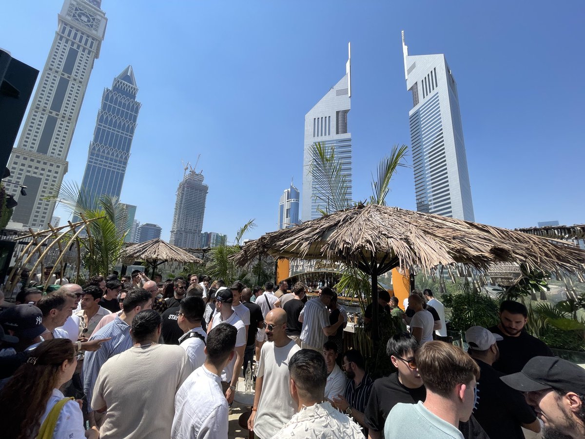 ⁦@SteadyStackNFT⁩ x ⁦@ForbesWeb3⁩ event in Dubai is poppin 🔥🔥🔥