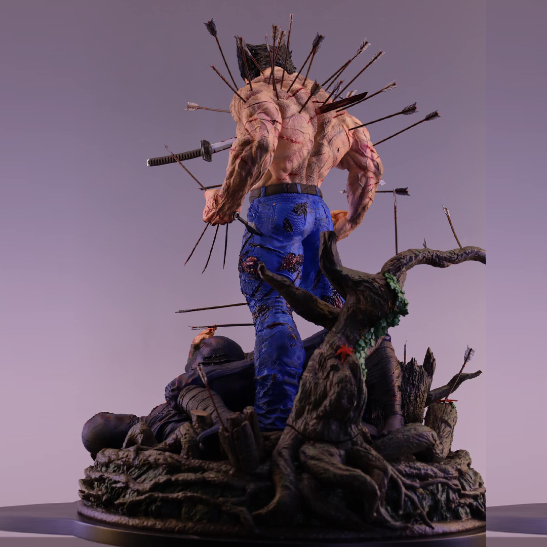 Berserker Logan 1/4 Scale Custom Statue More Photos unboxingbros.com/berserker-loga… #logan #wolverine #berserkerwolverine #xmen #mutant #xforce #krakoa #marvel #marvelcomics #mcu #marvelstudios