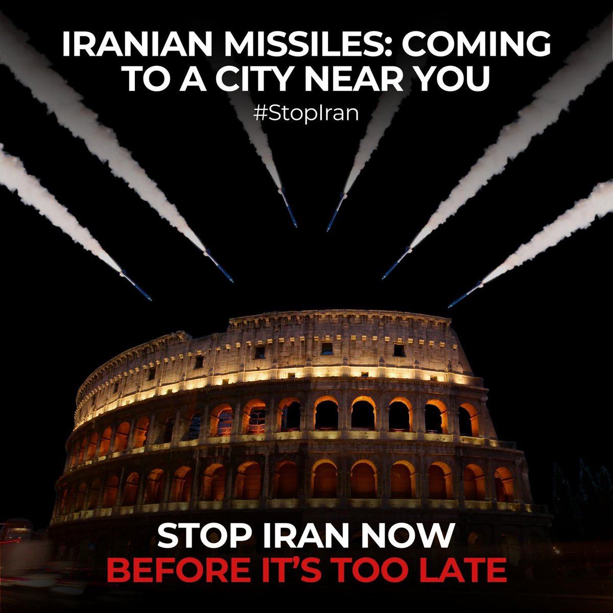 Iran's recent attack on Israel is just a preview of what cities around the world can expect if the Iranian Regime is not stopped. 

The world must designate the IRGC as a terrorist organization and sanction Iran's ballistic missile program, before it's too late. 

@SecBlinken