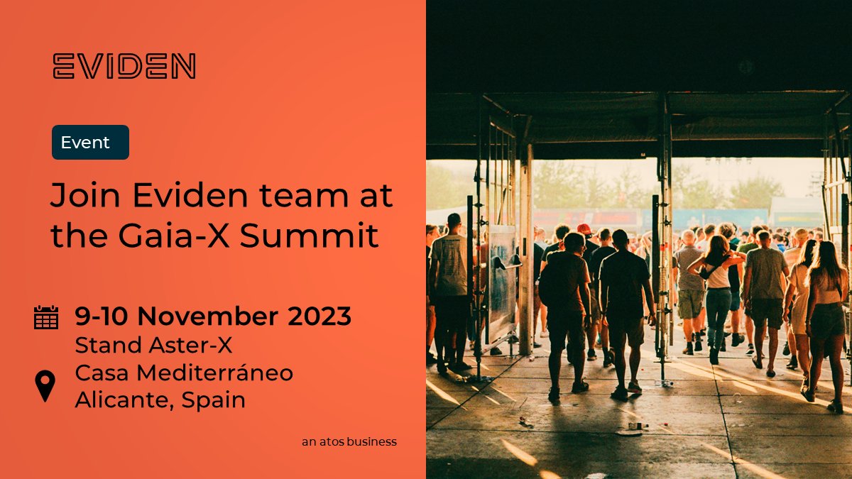 [#Event] The #EvidenTeam is present at the #GaiaX summit 2023 on November 9 and 10 as part of the GXFS-FR (Gaia-X Federation Services France) project.
📍 Don't hesitate to drop in & see demo at Stand Aster-X, at Casa Mediterráneo, Alicante, Spain.
#DigitalIdentity #CyberSecurity