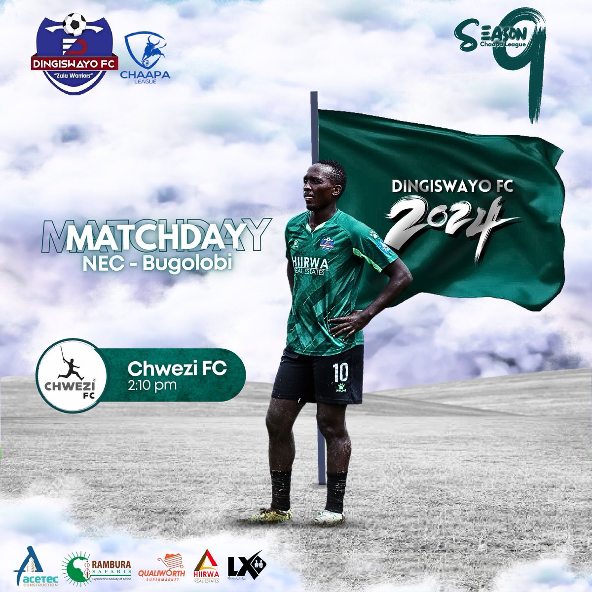 @Chwezi_FC Mulimuta bantu mwe. We heard that you had issues with our one and only @DeeSandy20 🧚‍♂️ Tomorrow you should be paying for your sins. Mbwenu mwetebekanise! We meet! 😉🏹 #Zuluwarriors #TujjaTujja #ChaapaLeague9