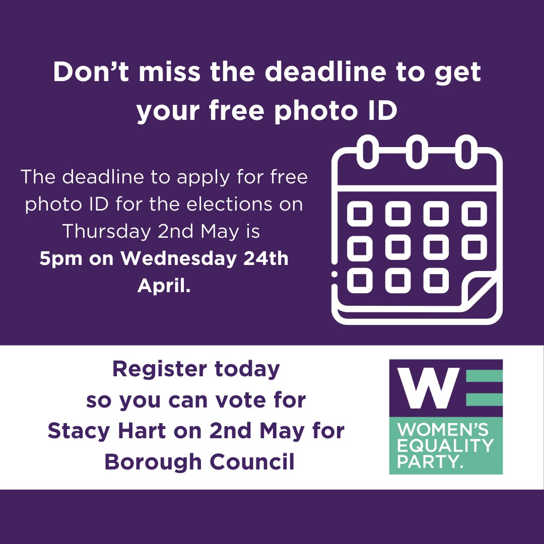 You'll need to have photo ID to vote on 2nd May - find out what forms of ID can be used and apply for a free voter ID ⬇️ Don't miss your opportunity to have your say! gov.uk/apply-for-phot…