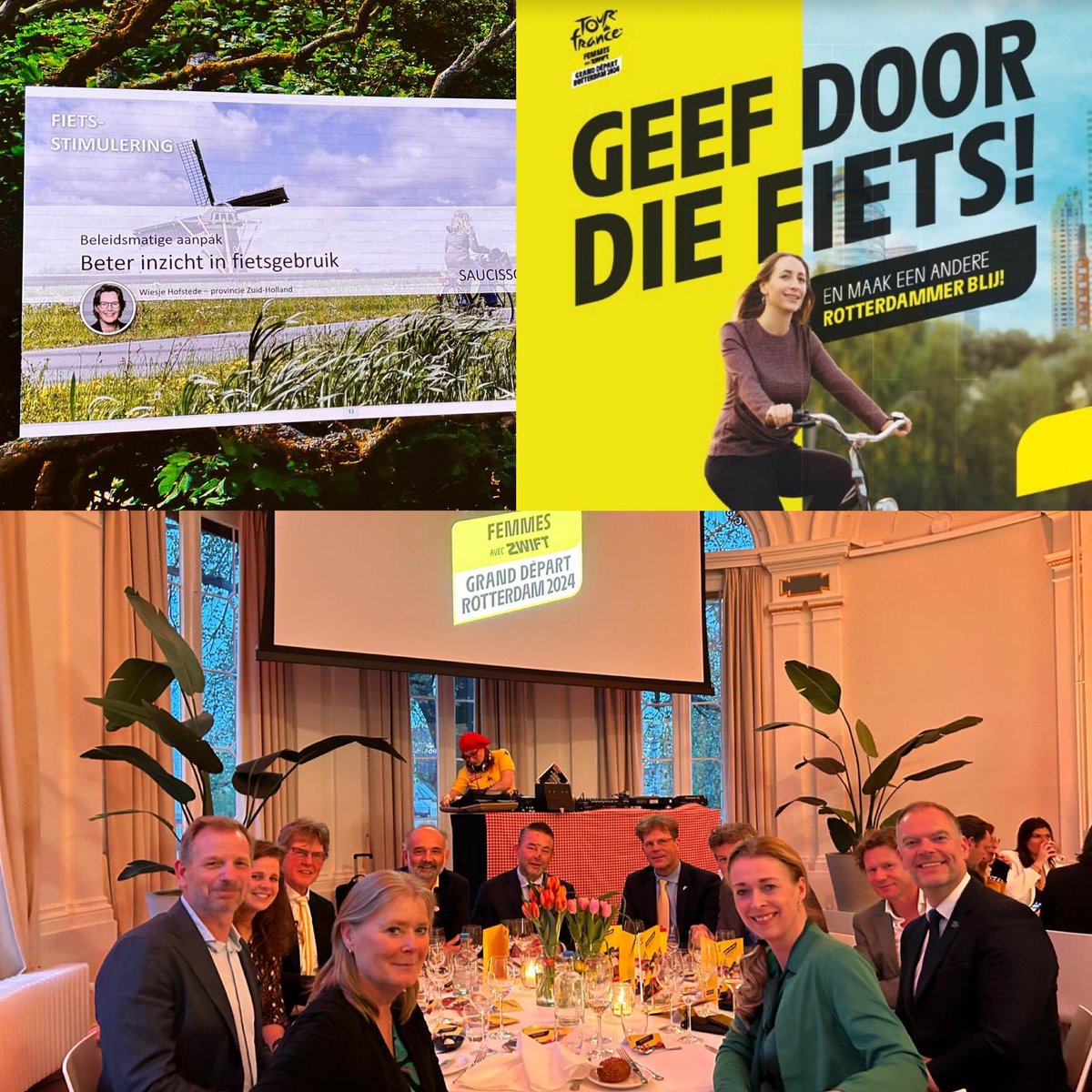 Afgeloepn week was de week van de 🚲. Op maandag het Fietssymposium, op donderdag de promotie van <a href="/janploeger/">Jan Ploeger</a>, de lancering van de Fietsenbank &amp; de start van de Grand Depart de <a href="/TourdesFemmes/">Tour des Femmes</a> <a href="/zeefNL/">Frederik Zevenbergen</a> <a href="/MariettevL/">Mariëtte van Leeuwen</a> <a href="/SportspullenNL/">Sportspullenbank Nederland</a>
