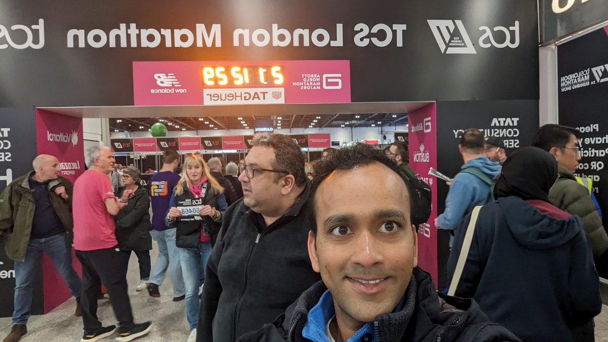 vivek2112's tweet photo. Great to see the buzz @ExCeLLondon for TCS London Marathon. It's been a dream to participate in this event. It will come true one day. For now good luck to all the runners. Proud to see an India company sponsor London Marathon. My heart (India), my home(London) @LondonMarathon https://t.co/vKz57plKuy