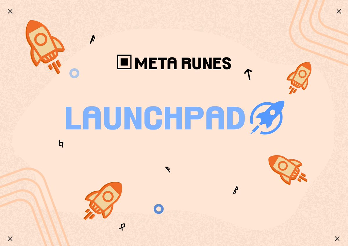 YOU ARE NOT READY FOR META•RUNES•LAUNCHPAD🔴

Simply Like + RT | Drop bc1p ( First 1000 only )