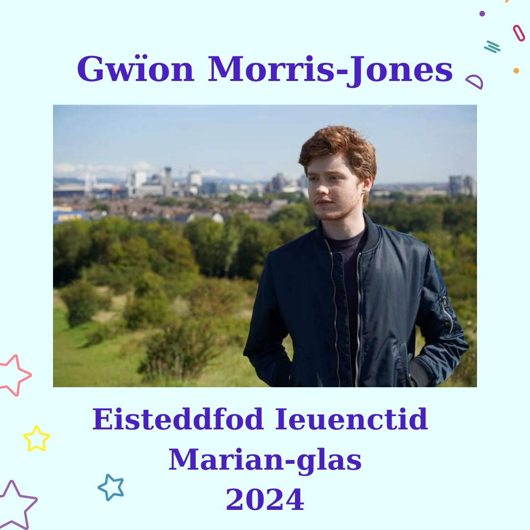 Pleser gwirioneddol ydi cyhoeddi y bydd yr actor o Frynteg a chyn-gystadleuydd selog Eisteddfod Marian-glas, @GwionMJ yn un o arweinwyr yr Eisteddfod eleni! Ac yntau am ymddangos yn y gyfres newydd o #DrWho, bydd hi'n wych gweld Gwïon, cyn hynny, yn ôl ar lwyfan y Marian eto!