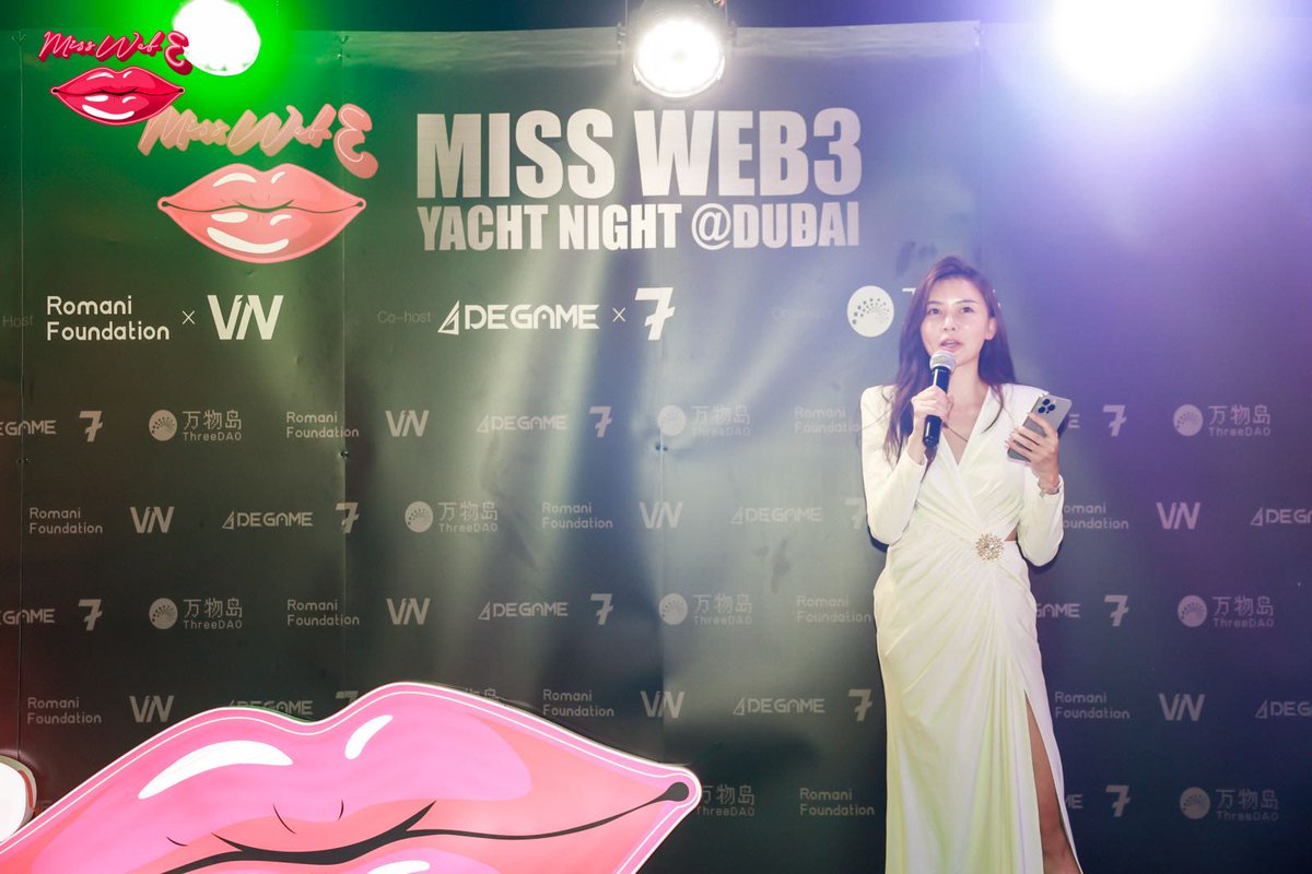 L7 (@l7_global) on Twitter photo 🎉 Excited to co-host the "Miss Web3 Yacht Night @Dubai" <a href="/MissWebE/">Miss Web Ɛ</a> with <a href="/ThreeDAOspace/">万物岛ThreeDAO</a> and @RomaniFun!
📅 Join us on April 19, 2024, at Dubai's Buibai Harbour P1 to meet incredible women in Web3 and engage in insightful discussions.
🛥️ Let's Keep Building Together!
#MissWeb3 🎉 Excited to co-host the "Miss Web3 Yacht Night @Dubai" <a href="/MissWebE/">Miss Web Ɛ</a> with <a href="/ThreeDAOspace/">万物岛ThreeDAO</a> and @RomaniFun!
📅 Join us on April 19, 2024, at Dubai's Buibai Harbour P1 to meet incredible women in Web3 and engage in insightful discussions.
🛥️ Let's Keep Building Together!
#MissWeb3