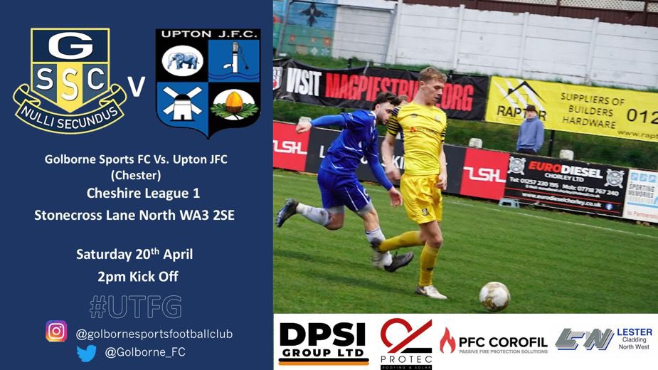 GAME ON.. 

Please come and show your support.
#UTFG🔵🟡

<a href="/CheshireFL/">Cheshire Football League ⚽️</a> <a href="/PFCCorofil/">PFC Corofil</a> <a href="/dpsigroupltd/">DPSIGROUPLTD</a>