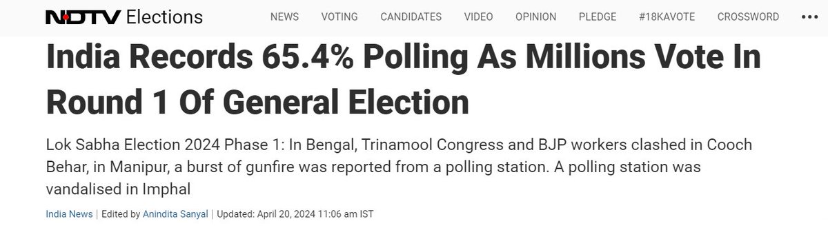 @kushal_mehra Doesn't seem like a low turnout (given we have a turnout ~67% in 2019)...this is today's update