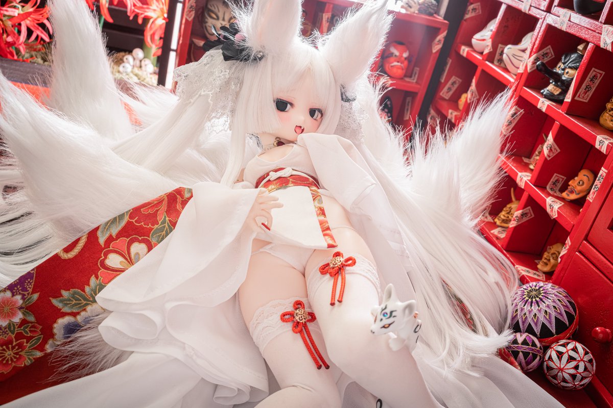 Haku1923's tweet photo. 神々しいシロコ様の色仕掛け🦊
#NGworkshop
#ぐるっ子 
#MDDはいいぞ https://t.co/L5onMizpTS