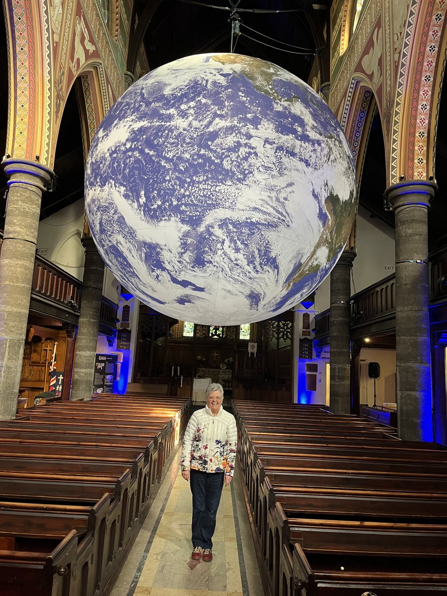 PBeedan's tweet photo. St Thomas Church Douglas, amazing experience can’t wait for the concerts taking place under the world #gaia https://t.co/uZKtKEPAOH