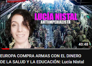 Muchísimas gracias a @bohorquez_pablo por hacerme un hueco en su canal 'Palabras Mayores' para hablar sobre la situación internacional, los 75 años de la OTAN, el militarismo imperialista de la UE y el genocidio en Palestina. Aquí os dejo el enlace ➡️youtu.be/DmonU0hb-Ec?si…