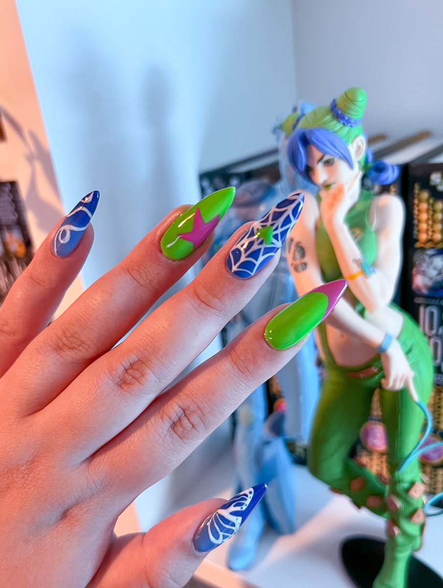 その他 milly nail Thinking about my jojo nails I did a while ago… I miss them