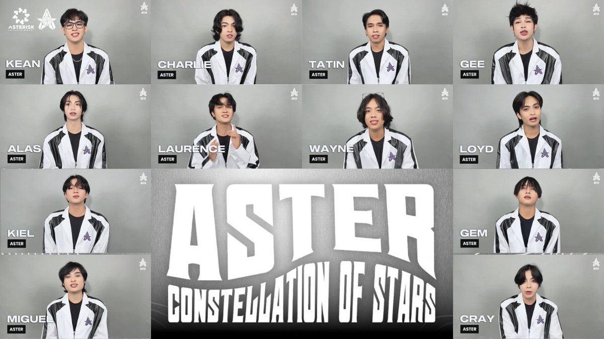 Come and get to know more about Aster Members as we watch.. 

ASTER: CONSTELLATION OF STARS ⭐ 

Click here to watch the video youtube.com/watch?v=gxKB91…