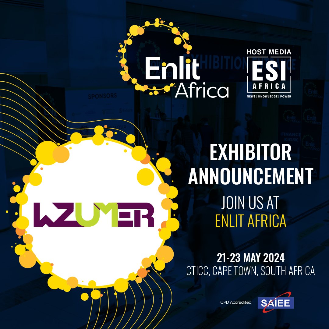 Enlit Africa is proud to present WENZHOU YUMAO ELECTRICITY TECHNOLOGY as an Exhibitor at Enlit Africa 2024! ⚡Join us at Enlit Africa, get your 𝙁𝙍𝙀𝙀 visitor pass: eu1.hubs.ly/H08yl4Q0 ⚡Download the Programme here: eu1.hubs.ly/H08yl300