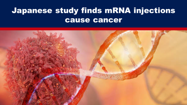 Japanese study finds mRNA injections cause cancer A newly published Japanese study confirms UK Professor Angus Dalgleish’s concerns about mRNA injections causing cancer.  After the findings of the study were published, Australian Professor Ian Brighthope has classified the