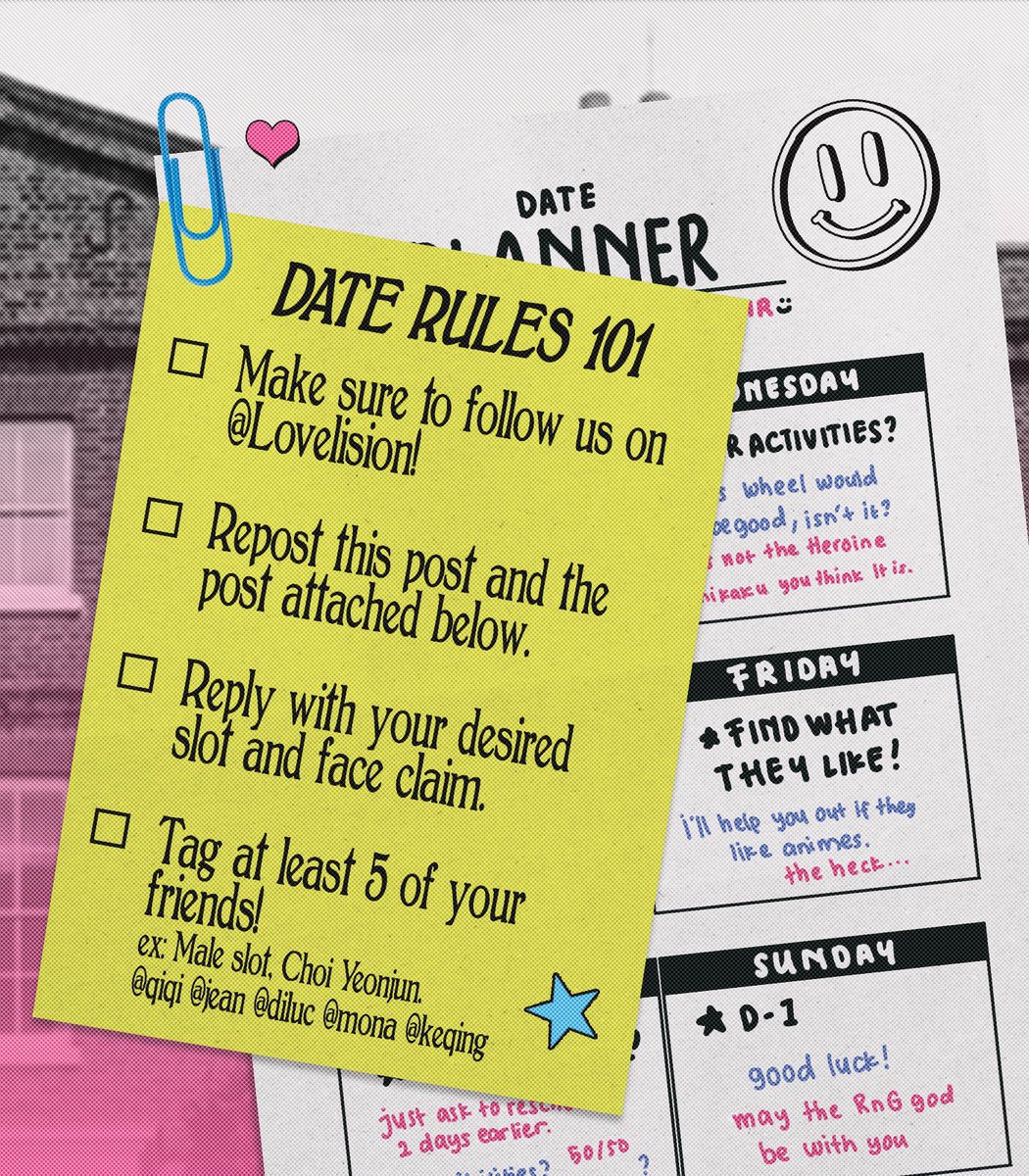 Lovelision's tweet photo. 𝗚𝗜𝗩𝗘𝗔𝗪𝗔𝗬 𝗦𝗘𝗦𝗦𝗜𝗢𝗡

Find a faster way for your date by joining our giveaway session! Make sure you read and understand the rules written here. The session will be held until Sunday, 21st April at 18.00 GMT+7. https://t.co/yDONbVXgk3